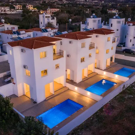 Private 3 Bedroom Villa With Mountain View In Picturesque Village Outside Paphos Willa Pafos